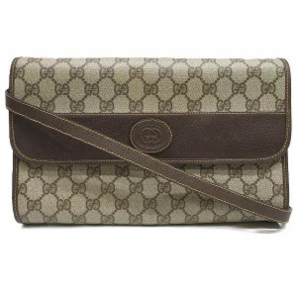 Gucci GG Supreme Interlocking Crossbody Bag Shoulder